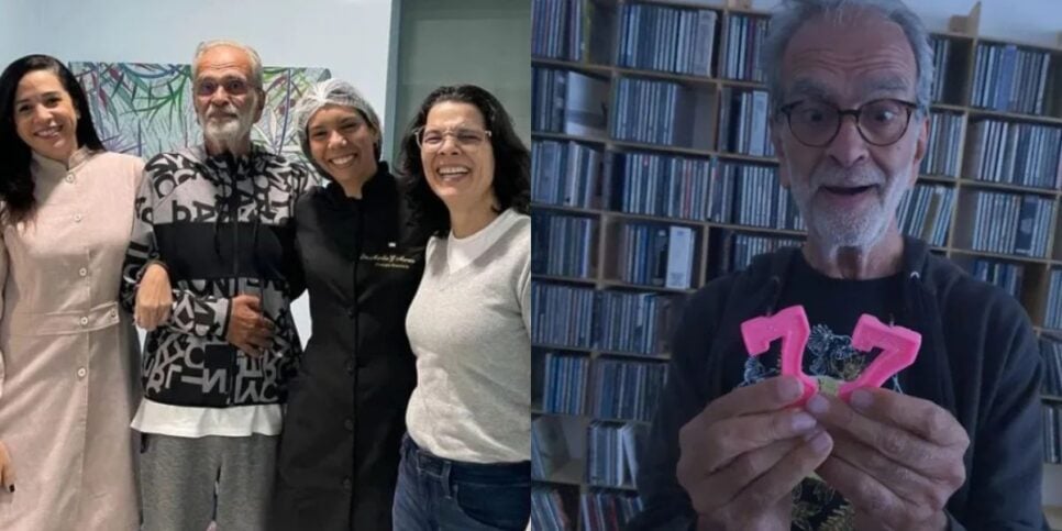 O jornalista completou 77 anos de idade (Reprodução: Instagram)