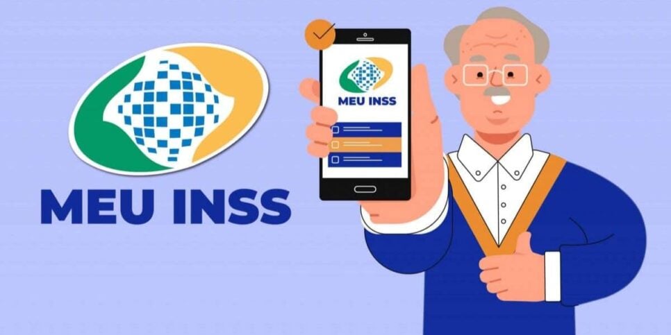 O aplicativo oficial do programa (Reprodução/Foto: INSS/Divulgação)