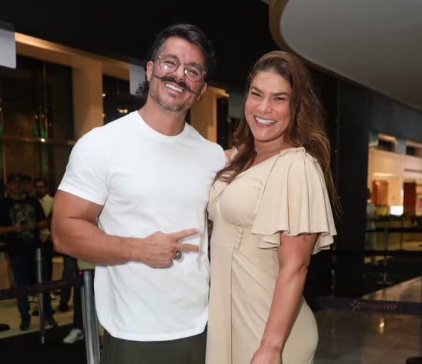 Priscila Fantin e Bruno Lopes (Foto: Lucas Ramos / Brazil News)