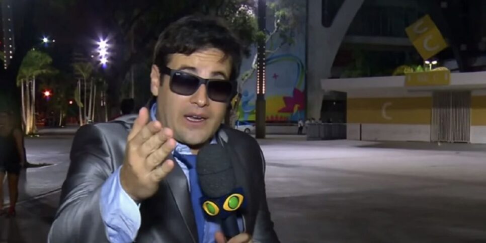 Repórter Vesgo também atuou no Pânico na Band (Reprodução: Band)