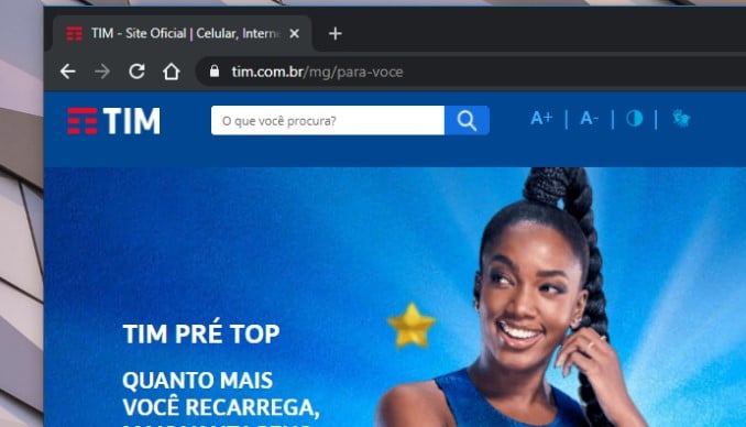 Destaque do TIM Pré Top Foto: Reprodução / Site da Operadora)
