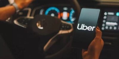 Alerta da Uber (Reprodução - Internet)