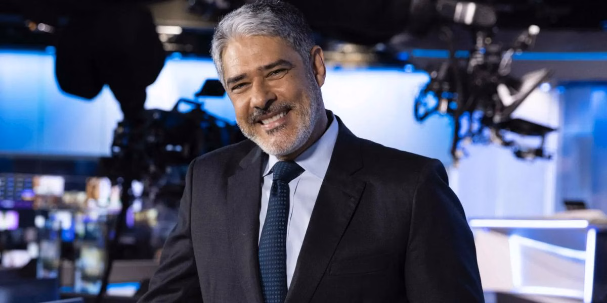 William Bonner é âncora e editor-chefe do Jornal Nacional (Foto: Divulgação / TV Globo)