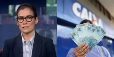 “Começou a pagar”: Renata Vasconcellos paralisa JN com novo decreto da Caixa e R$100 milhões para +1 auxílio