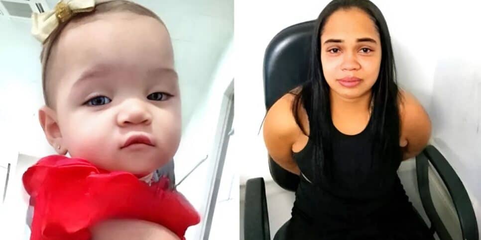 Mãe é presa após confessar assassinato (Reprodução/Record)
