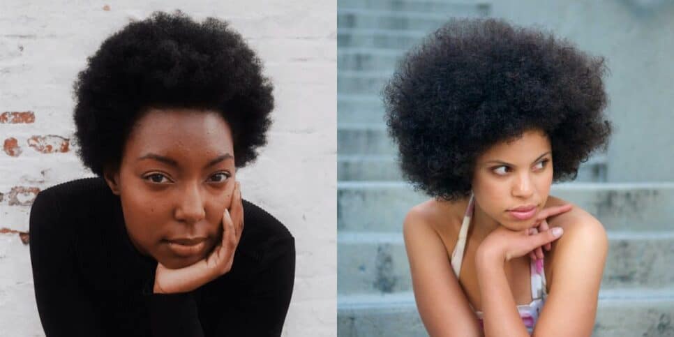 Corte arredondado e Black Power (Reprodução/Pinterest)