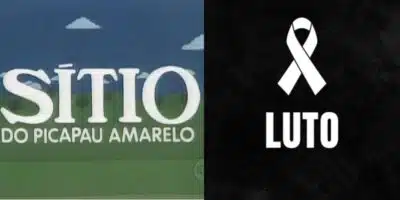 A perda de 5 estrelas do Sítio do Pica Pau Amarelo e Brasil em luto (Reprodução/Montagem/Canva)
