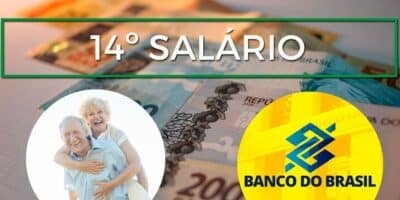 14º salário, idosos e fachada do Banco do Brasil (Foto: Reprodução / Canva / Montagem TV Foco)