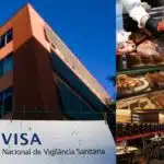 A interdição da Anvisa contra açougue, padaria e restaurante de shopping (Foto: Reprodução/ Montagem - TV Foco)