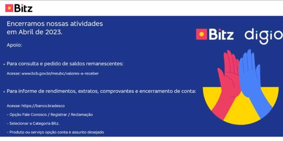 Anúncio do banco no site (Foto: Reprodução/ Bitz)