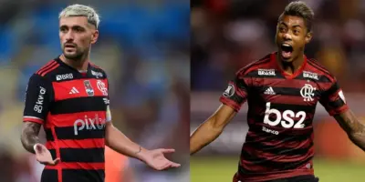 Landim e Tite sem chão: Enquanto Bruno Henrique recebe R$1,8 milhões no Flamengo, o salário de Arrascaeta