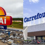 Assaí e Carrefour (Foto: Reprodução, Montagem - TV Foco)