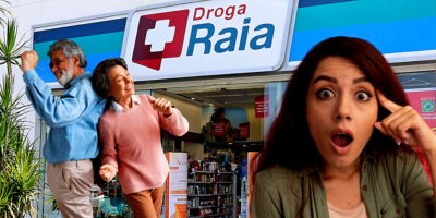Droga Raia quebra rivais com novo benefício liberado e idosos 60+ comemoram (Foto Reprodução/Montagem/Lennita/Tv Foco/Canva/MAP BARRA)