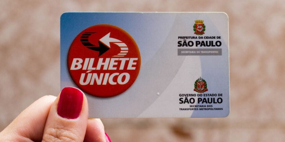 Bilhete único - São Paulo (Foto: Reprodução - Revista Oeste)
