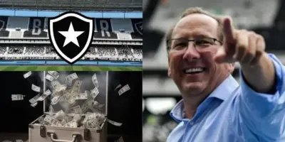 R$270 milhões na mesa e até 2028: John Textor abre os cofres e garante 2 reforços explosivos ao Botafogo