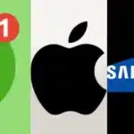 Logo do whatsapp, iphone e Samsung - montagem: TV Foco