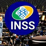 Possível aumento do INSS é divulgado pela Câmara dos Deputados (Foto Reprodução/Montagem/Lennita/Tv Foco/Canva/Câmara dos Deputados)