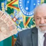 Carteira de trabalho, notas de dinheiro e Lula (Fotos: Reproduções / Freepik / Ricardo Stuckert/PR)