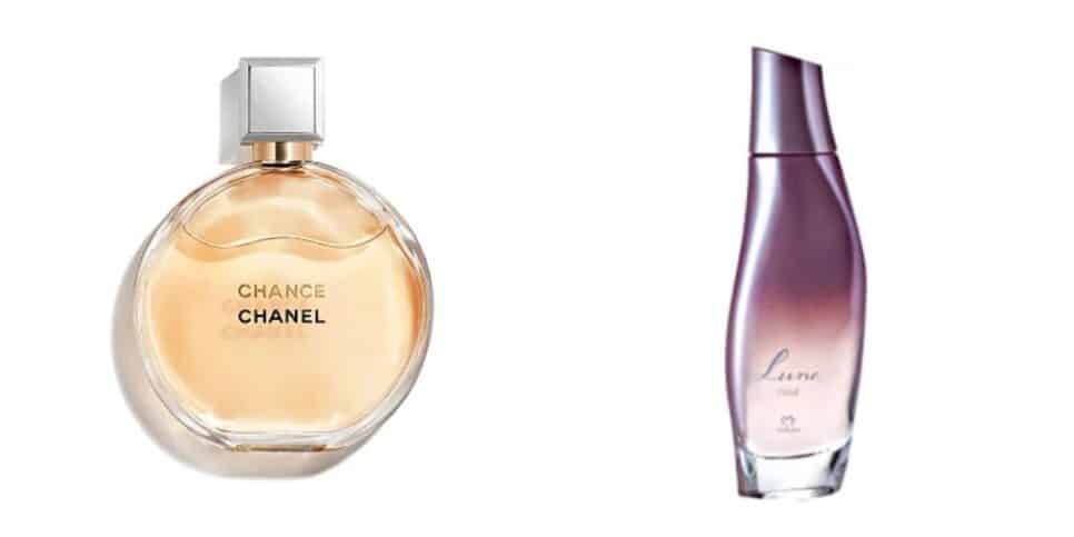 Chanel Chance e Natura Luna Rosé (Fotos: Reproduções / Internet)