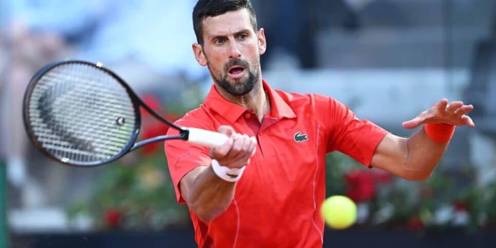 Djokovic se prepara para jogar em Roland Garros (Foto: Reprodução/ Internet)