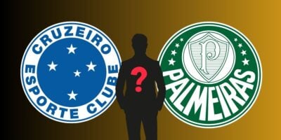 Escudos de Cruzeiro e Palmeiras (Foto - Montagem TV Foco).