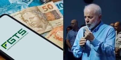 FGTS / Lula - Montagem: TVFOCO