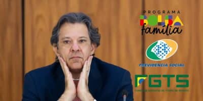 Fernando Haddad, FGTS, INSS e Bolsa Família (Reprodução - Internet)