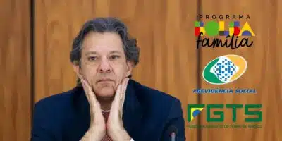 Fernando Haddad, FGTS, INSS e Bolsa Família (Reprodução - Internet)