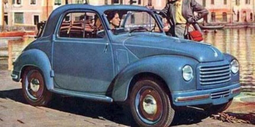 Fiat Topolino na década de 50 (Foto Reprodução/Internet)