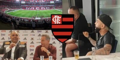 Flamengo - Montagem Tv Foco