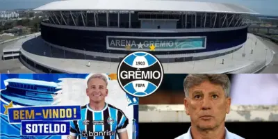 Adeus de Soteldo e Gabriel caindo como bomba e novo ‘7’ APROVADO: Grêmio volta com 3 viradas à Renato Gaúcho
