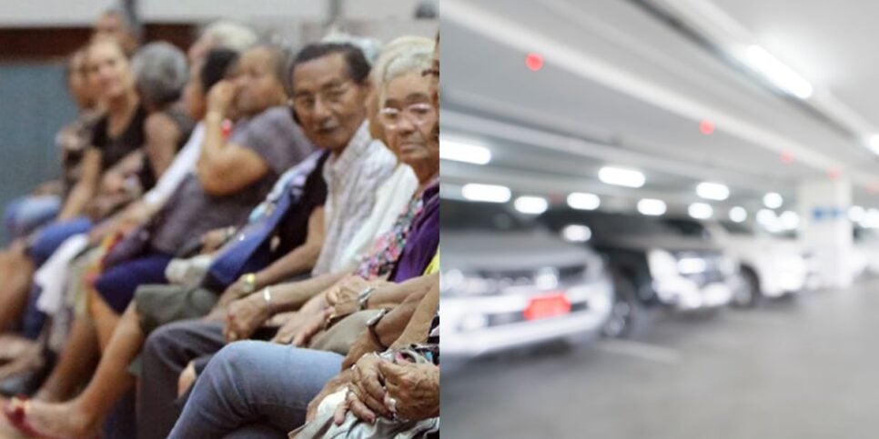 Idosos / Loja de carros - Montagem TVFOCO