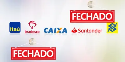 Banco do Brasil, Caixa, Itaú e Bradesco: Fechamento geral de agências em maio e você precisa se preparar