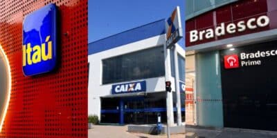 Itaú / Caixa / Bradesco - Montagem: TVFOCO