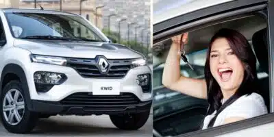 Kiwd e mulher segurando chave do carro (Fotos: Reproduções / Internet / Canva)