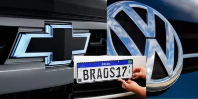 FIM de uma era: Nova lei armada de placas de carros é anunciada e atinge carros da Volks, Chevrolet e +