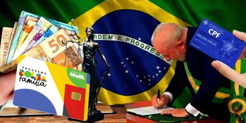 Lula por meio de novo decreto libera pagamento do Bolsa Família antes da hora (Foto Reprodução/Montagem/Canva/Gov)