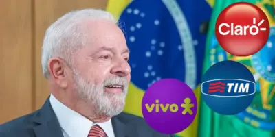 Fim do pagamento na Claro, Tim e Vivo: Nova lei de Lula chega para garantir internet GRATUITA à lista de CPF’s