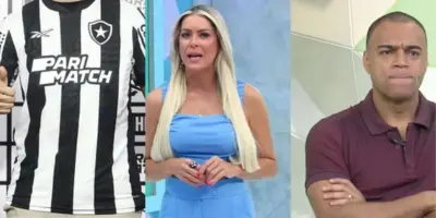 “Ninguém imaginava”: Denilson e Renata param a Band com a contratação de novo 10 fechado por Textor no Botafogo