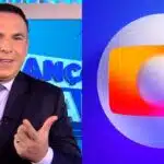 Reinaldo Gottino no Balanço Geral e logo da Globo (Fotos: Reproduções / Record / GloboPlay)