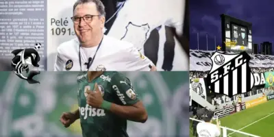 Carille em festa: Teixeira se arma e abre os cofres no Santos pra arrancar titular de Abel do Palmeiras