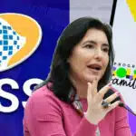 Tebet - INSS e Bolsa Família (Foto: Reprodução, Montagem - Tv Foco)
