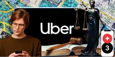 Adeus iminente: Nova lei com salário mínimo atinge a Uber e 3 rivais surgem pra tomar o lugar do app em cidade