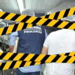 Vigilância Sanitária - Restaurantes lacrados (Foto: Reprodução, Montagem - TV Foco)