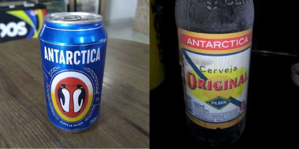 Original voltou ao mercado brasileiro em 2010 e divide espaço com a Antártica (Reprodução: Montagem TV Foco)