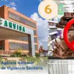 Fachada da Anvisa e 6 chocolates (Foto: Reprodução / Canva / Montagem TV Foco)
