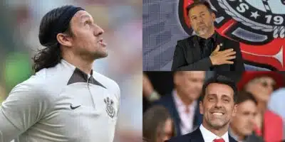 Augusto Melo pode fechar o maior contrato do Corinthians nos próximos dias (Reprodução: Montagem TV Foco)