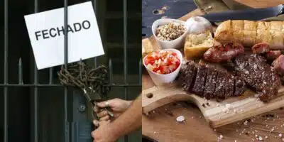 Churrascaria amada fechou as portas após 60 anos (Reprodução: Montagem TV Foco)
