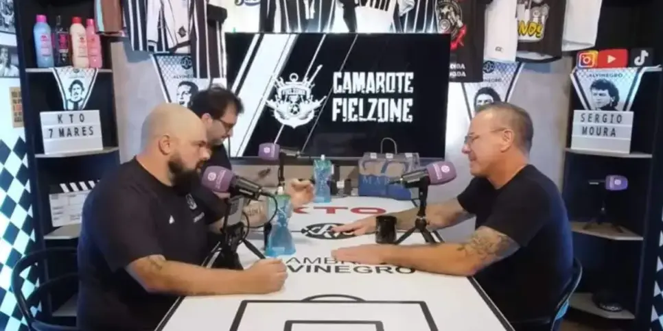 Sérgio Moura comentou detalhes sobre o contrato do CT (Reprodução: Youtube)