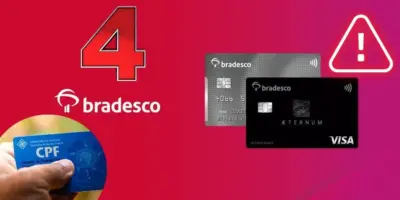 “Irá suspender”: Comunicado URGENTE do Bradesco atinge lista de CPFs com cartão de crédito e crava 4 alertas